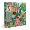 Eeboo Rooftop Garden 500 Piece Square Puzzle -Children Toys Store eeboo rooftop garden 500 pc busy bee toys