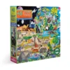 Eeboo Within The Biomes 48 Piece Giant Puzzle -Children Toys Store eeboo within the biomes busy bee toys