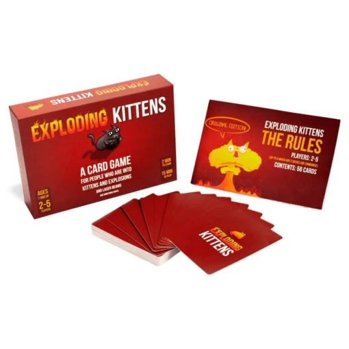 Exploding Kittens Original Edition -Children Toys Store exploding kittens cards