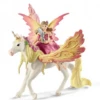 Schleich Fairy Feya With Pegasus Unicorn -Children Toys Store eyelap