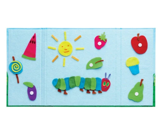 The Very Hungry Caterpillar Fun Felt Play -Children Toys Store faber castell the very hungry caterpillar fun felt play eric carle 6373000 2 busybeetoys