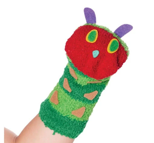 The Very Hungry Caterpillar Story Puppets -Children Toys Store faber castell the very hungry caterpillar story puppet eric carle 6373000 2 busybeetoys