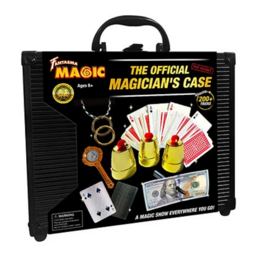 The Official Magician's Case 200+ Tricks -Children Toys Store fantasma toys OFFICIAL MAGICIAN S CASE busy bee toys