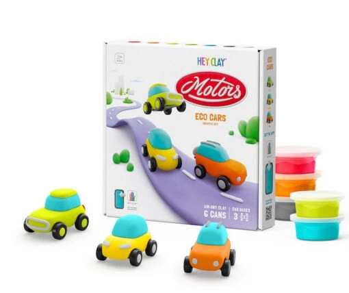 Hey Clay - Eco Cars -Children Toys Store fatbrain hey clay eco cars busybeetoys