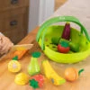 Pretendables Fruit & Veggie Basket Set -Children Toys Store fatbrain pretendables fruit and veggies playset FA401 2 busbeetoys.net