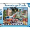 Ravensburger Fire Truck Rescue 100pc Puzzle -Children Toys Store firetruckrescuepuzzlebox