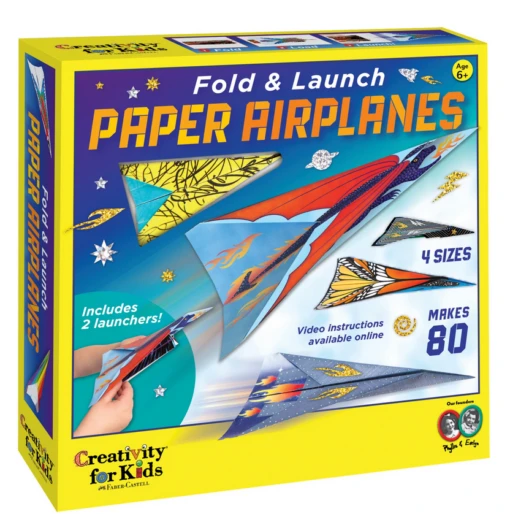 Fold & Launch Paper Airplanes -Children Toys Store fold launchpaperairplanes