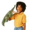 Folkmanis Alligator Puppet -Children Toys Store folkmanis alligator puppet 2130 busybeetoys 2