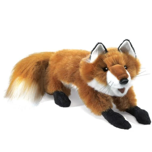 Folkmanis Red Fox Puppet -Children Toys Store folkmanis full body fox puppet busybeetoys 11e27f70 c4f1 4c1b 8bb2 91392b9e668f