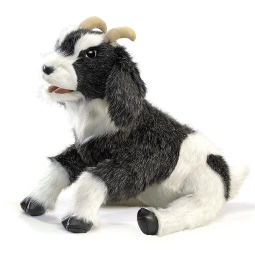 Folkmanis Goat Puppet -Children Toys Store folkmanis goat puppet 2520 busy bee toys