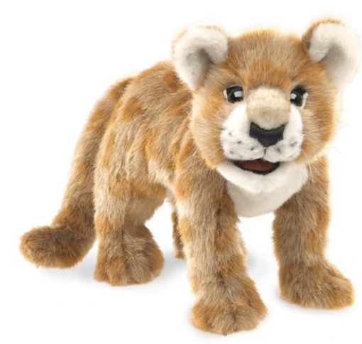 Folkmanis African Lion Cub Puppet -Children Toys Store folkmanisafricanlioncubpuppet