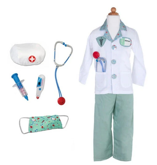 Great Pretenders Doctor Set With Accessories, Size 5-6 -Children Toys Store great pretenders Doctor Set with Accessories Size 5 6 81205 busy bee toys