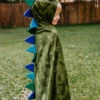 Great Pretenders Dragon Cape With Claws, Green/Blue, Size 5-6 -Children Toys Store great pretenders Dragon Cape Claws Green Blue Size 5 6 54905 busy bee toys