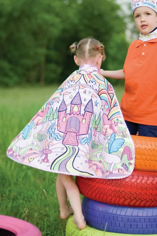 Great Pretenders Color-A-Cape Princess, Size 4-7 -Children Toys Store great pretenders color a cape princess size 4 7 busybeetoys.net