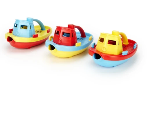 Green Toys Tug Boat -Children Toys Store green toys tugboats busybeetoys