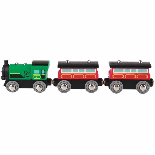 Hape Steam-Era Passenger Train -Children Toys Store hape steam era passenger train e3719 1 busybeetoys