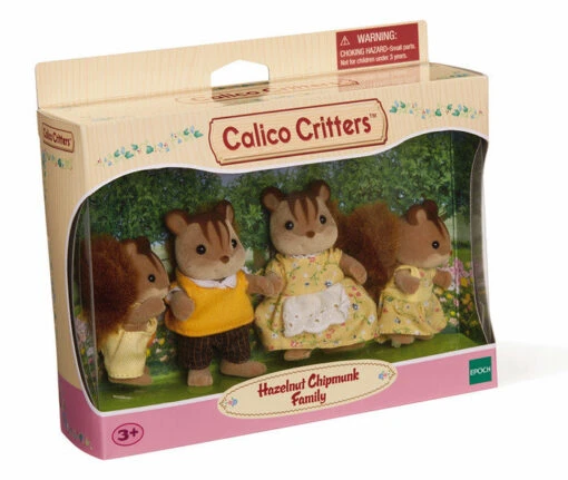 Hazelnut Chipmunk Family -Children Toys Store hcf