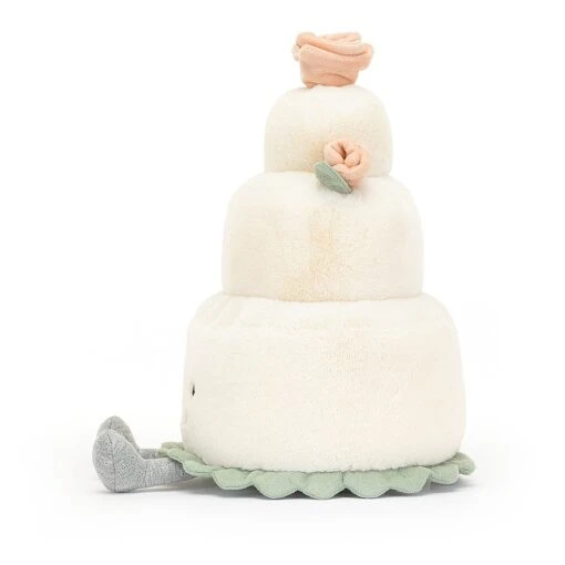 JELLYCAT Amuseable Wedding Cake -Children Toys Store jellycat Amuseable wedding cake A1WED 2 busybeetoys.net