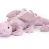 JELLYCAT Little Lavender Dragon -Children Toys Store jellycat Little lavender dragon busy bee toys LAV6DDL