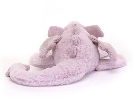 JELLYCAT Little Lavender Dragon -Children Toys Store jellycat Little lavender dragon busy bee toys LAV6DDL 2