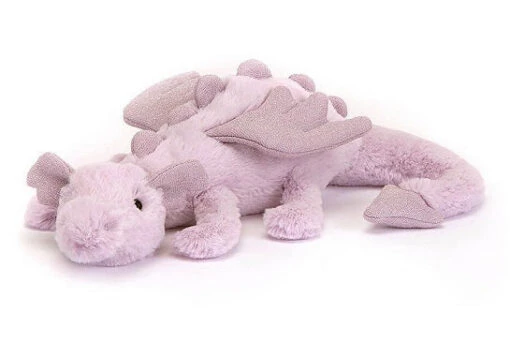 JELLYCAT Little Lavender Dragon -Children Toys Store jellycat Little lavender dragon busy bee toys LAV6DDL