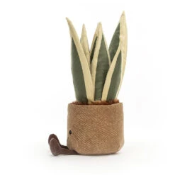 JELLYCAT Amuseable Snake Plant -Children Toys Store jellycat amuseable snake plant side a2sp busybeeto