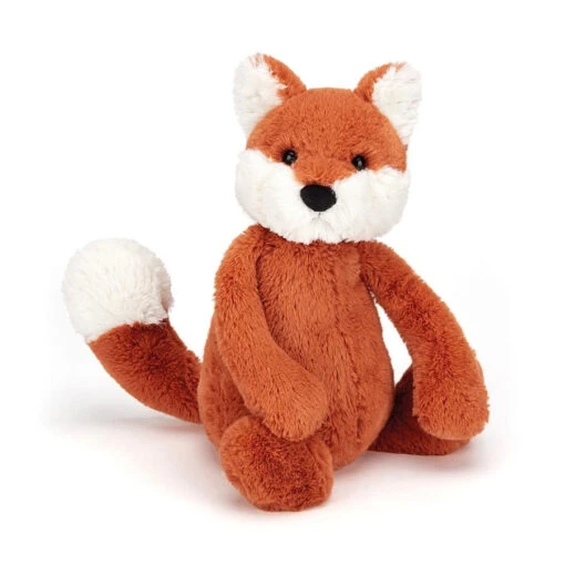 JELLYCAT Small Bashful Fox Cub -Children Toys Store jellycat fox cub busy bee toys