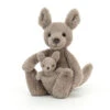 JELLYCAT Small Kara Kangaroo -Children Toys Store jellycat kara kangaroo small busy bee toys doylest