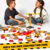 Construktor Glow In The Dark Construction Track Set -Children Toys Store jittery git construcktor 2 busybeetoys