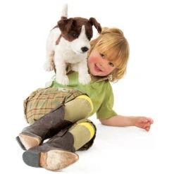 Folkmanis Jack Russell Terrier Puppet -Children Toys Store jr3