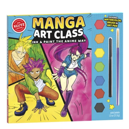 Manga Art Class -Children Toys Store klutz mana art class busybeetoys