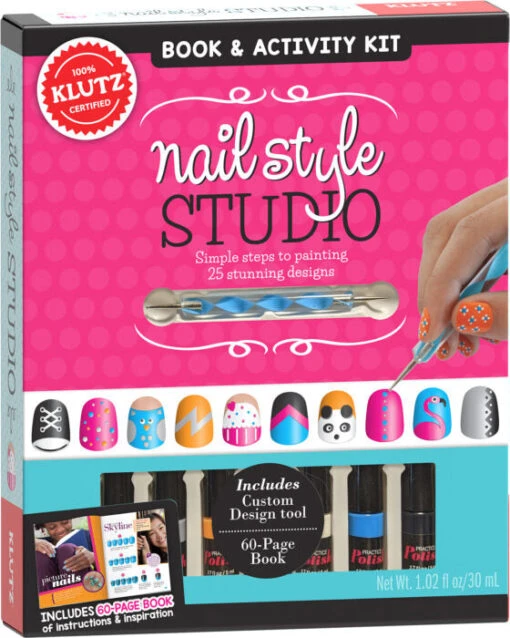 Nail Style Studio -Children Toys Store klutz nail style studio busybeetoys