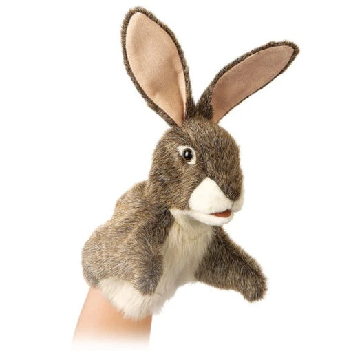 Folkmanis Little Hare Puppet -Children Toys Store lg1 000302