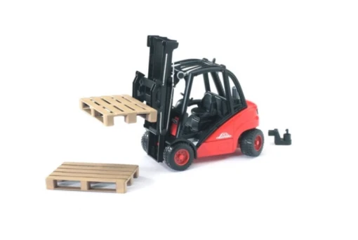 Bruder Linde H30D Fork Lift With Pallet -Children Toys Store linde fork lift