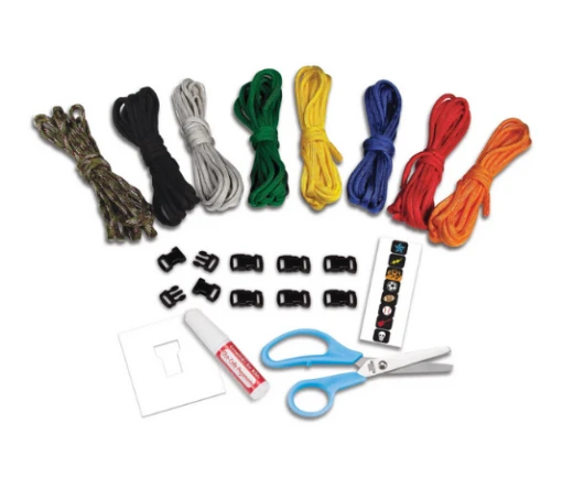 Make Your Own Paracord Wristbands -Children Toys Store makeyourownparacordwristbandscontents