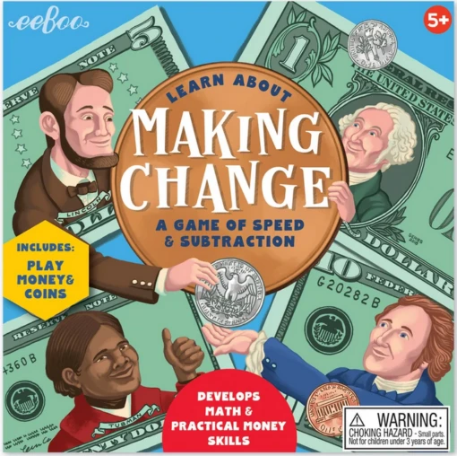 Eeboo Making Change Game -Children Toys Store making change