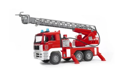 Bruder MAN Fire Engine With Water Pump And Light & Sound Module -Children Toys Store man fire engine