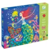 Djeco The Mermaid's Song Mosaics Kit -Children Toys Store mermaidssongmosaics