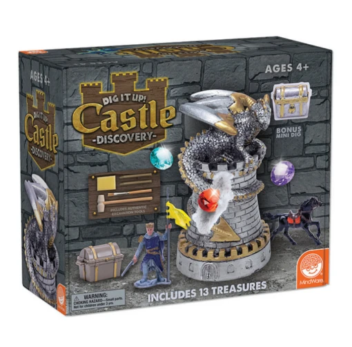 MindWare Dig It Up! Castle Discovery -Children Toys Store mindware dig it up castle busybeetoys12