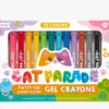 Ooly Cat Parade Watercolor Gel Crayons - Set Of 12 -Children Toys Store ooly cat parade gel crayon busybeetoys