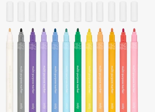 Ooly Marvelous Multi-Purpose Paint Marker - Set Of 12 -Children Toys Store ooly multi purpose markers 01 busybeetoys doylesto