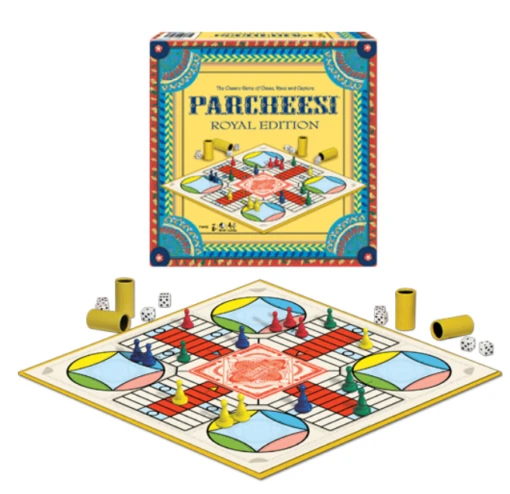 WINNING MOVES Parcheesi Royal Edition -Children Toys Store parchesi