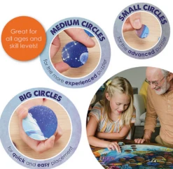 Coral Reef Puzzlescopes -Children Toys Store peaceable kingdom puzzlescopes coral reef 03 busy