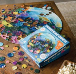 Coral Reef Puzzlescopes -Children Toys Store peaceable kingdom puzzlescopes coral reef 04 busy