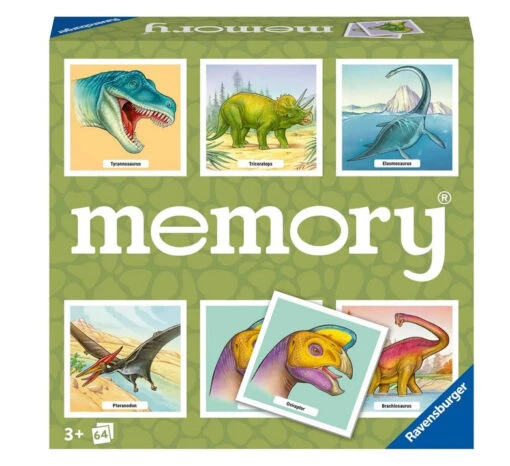 Ravensburger My First Memory® Dinosaur -Children Toys Store ravensburger My first memory game dinosaurs 01 busybeetoys