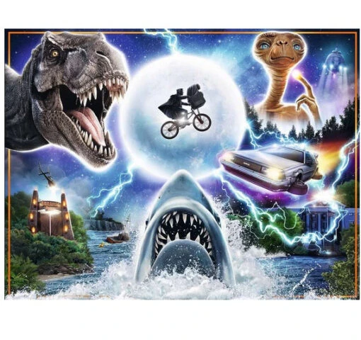 Ravensburger Universal Classic Movie Montage 2000 Pc Puzzle -Children Toys Store ravensburger Universal Classic Movie Montage Puzzlebusybeetoys 17152 1