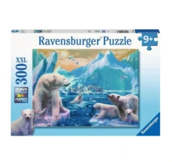 Ravensburger Polar Bear Kingdom 300 Pc Puzzle -Children Toys Store ravensburger polar bear kingdom busybeetoys