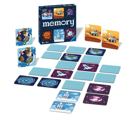 Ravensburger Memory®: Space -Children Toys Store ravensburger space memory 20424 busybeetoys