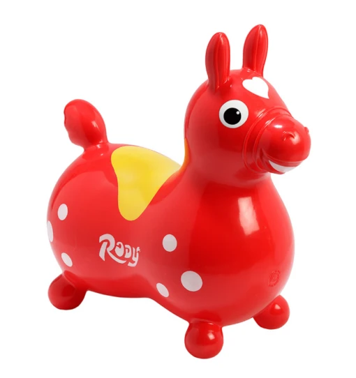 Red Rody Horse With Pump -Children Toys Store red rody