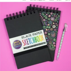 Ooly Large DIY Black Sketchbook -Children Toys Store screenshot 2021 02 15 black diy cover sketchbook